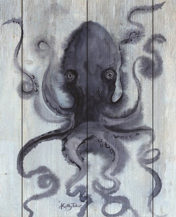 Framed Deep Sea Octopus Print