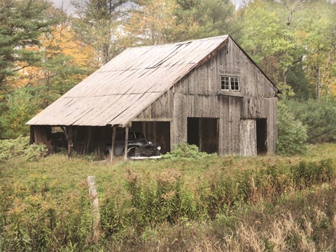 Framed Left Behind Print