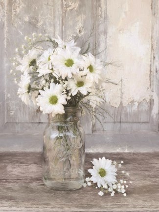 Framed Farmhouse Floral II Print