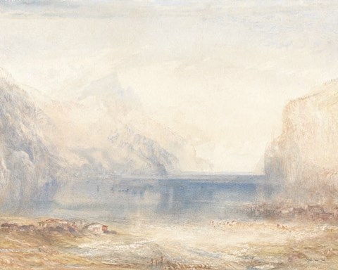 Framed Tranquil Coast 4 Print