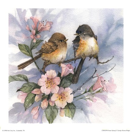 Framed Sweet Spring II Print