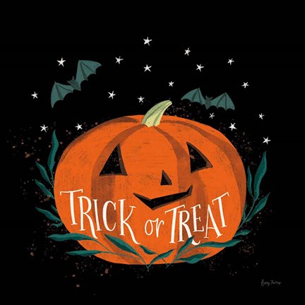 Framed Cute Halloween II Print