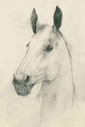 Framed Caesar on Cream Print