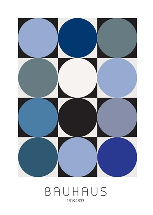 Framed Bauhaus 6 Print