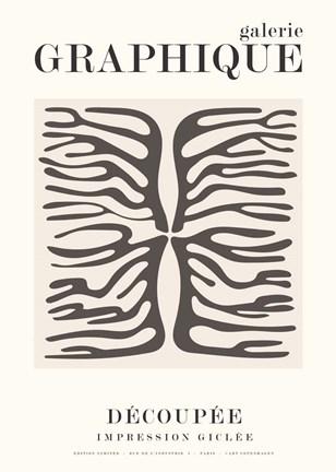 Framed Graphique 10 Print