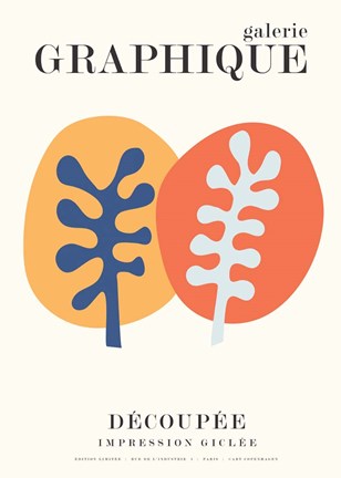 Framed Graphique 8 Print