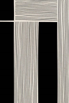 Framed Ribbing 2 Print