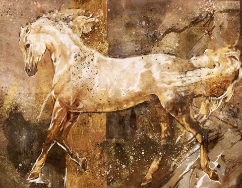 Framed Fibonacci White Print