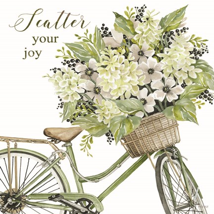 Framed Scatter Your Joy Print