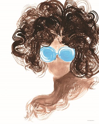 Framed Mornings in California Print