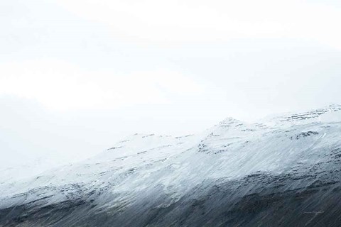 Framed Mountain Gradient Print