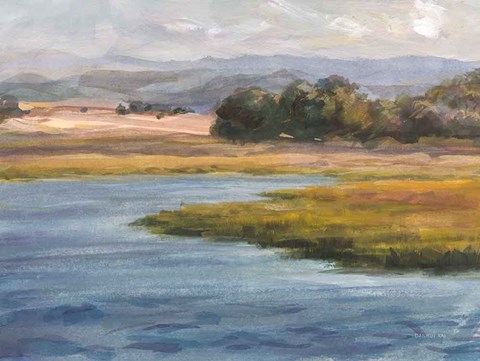 Framed Western Lake Print