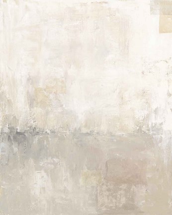 Framed Gray Morning Light II Print