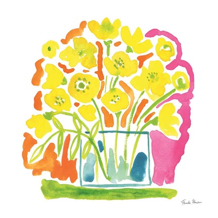 Framed Fresh Bouquet Print