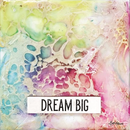 Framed Dream Big Print