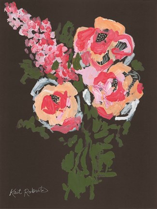 Framed Flowers for Charlotte Print