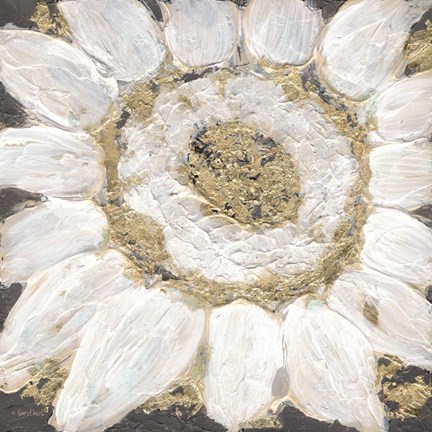 Framed Golden Sunflower Print