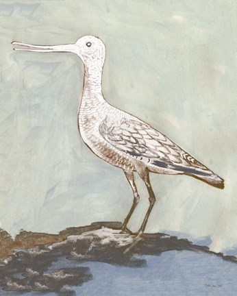 Framed Sea Bird 2 Print