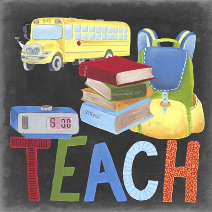 Framed Desk Tools II Print