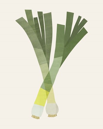 Framed Organic Veg II Print