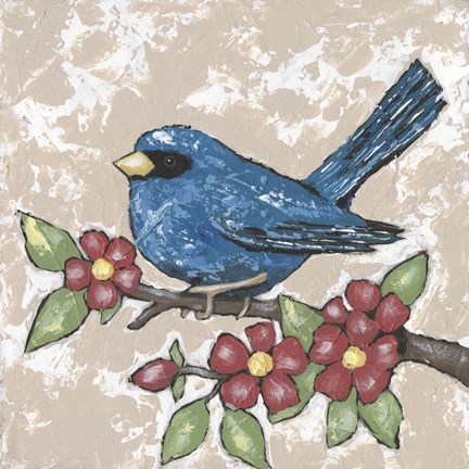 Framed Sweet Bird III Print