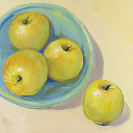 Framed Fruit Bowl Trio II Print