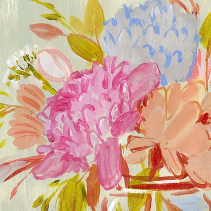 Framed Bright Florist III Print