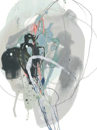 Framed Stone Aperture I Print