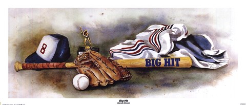 Framed Big Hit Print