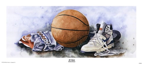 Framed All Stars Print