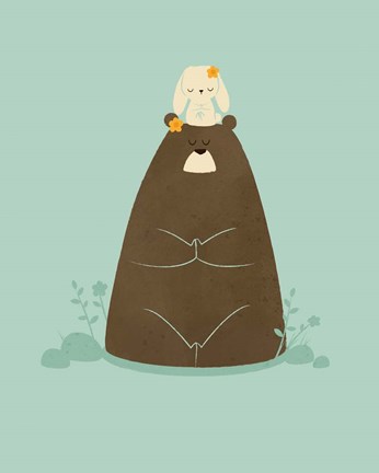 Framed Namaste Print