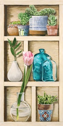 Framed Collection de Memoires III Print