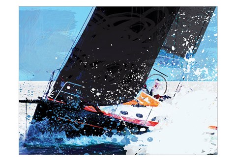 Framed Sailing 1 Print