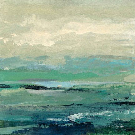 Framed Turquoise Bay I Print