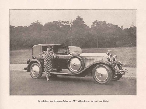 Framed French Country Drive III Print