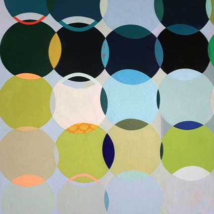 Framed Circles No. 1 Print