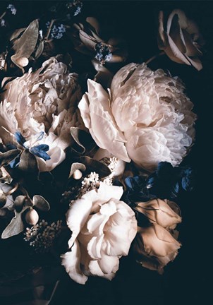 Framed Flower Bunch 2 Print