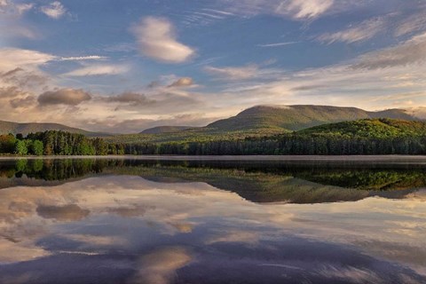 Framed Morning Cooper Lake Print