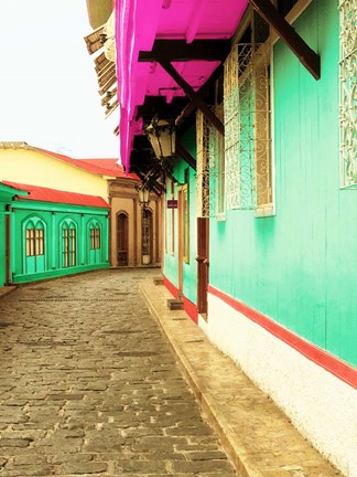 Framed Island Street Print