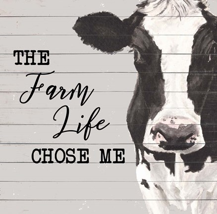 Framed Farm Life Print