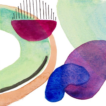 Framed Nature's Aura II Print