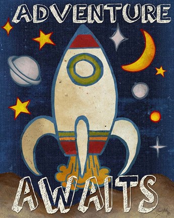 Framed Traveling III Print