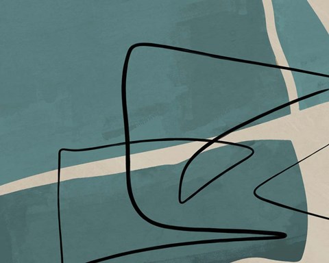 Framed Different Strokes II Print