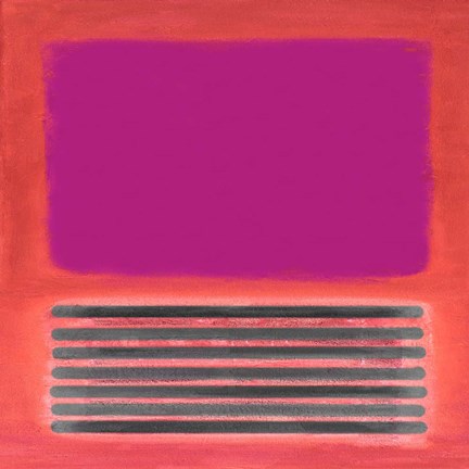 Framed Metamorphosis Squares I Print