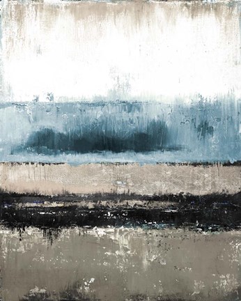 Framed Dark Rain Print