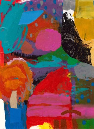 Framed Red Adventures Print