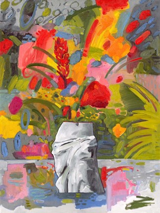 Framed Bright Flora Print