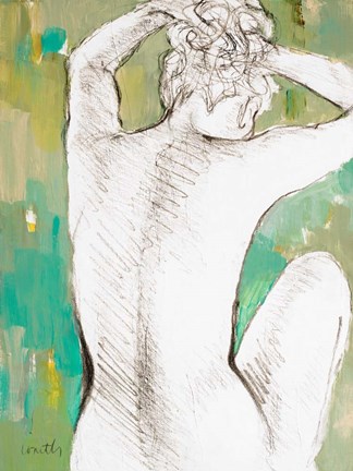 Framed Modern Woman I Print