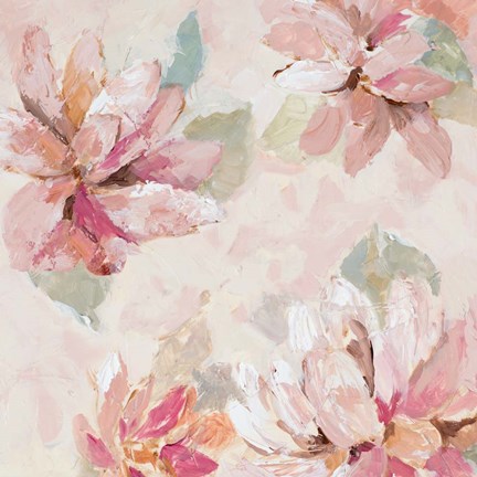 Framed Blushing Spring II Print