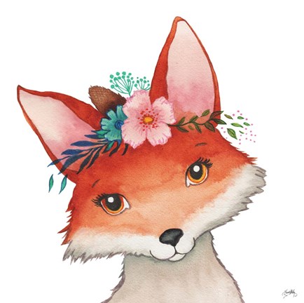 Framed Pure Foxy Love Print